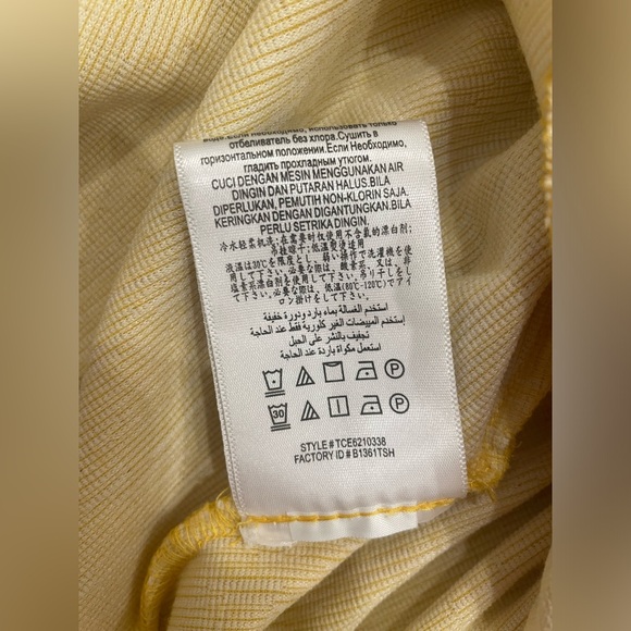 BCBG Generation Yellow Beach Dress - Size S - Picture 3 of 5